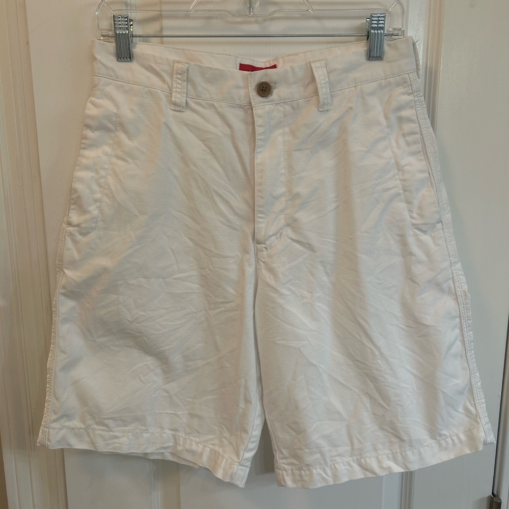 Izod White Men's Shorts